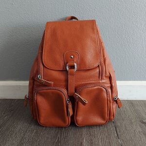 COOLCY Mini Leather Backpack